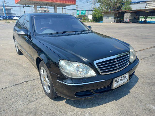 Mercedes-Benz S-Class 2005 S280 Sedan เบนซิน ไม่ติดแก๊ส เกียร์อัตโนมัติ ดำ รูปที่ 2