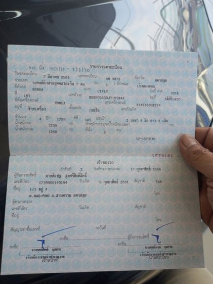 Honda Civic 2018 1.8 EL i-VTEC Sedan เบนซิน ไม่ติดแก๊ส เกียร์อัตโนมัติ เทา รูปที่ 4