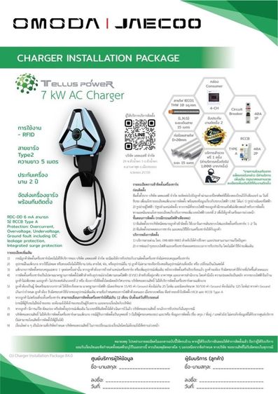 EV Wall Charger  รูปที่ 2
