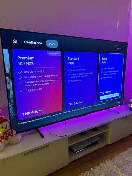 🔥 Hisense 65" QLED 4K Google TV (Model 65Q6N) — Excellent Condition รูปที่ 5