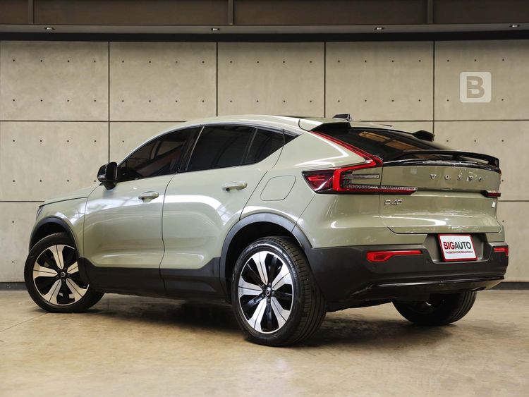 Volvo C40 2023 Recharge Pure Electric Utility-car ไฟฟ้า ไม่ติดแก๊ส เกียร์อัตโนมัติ เขียว รูปที่ 3