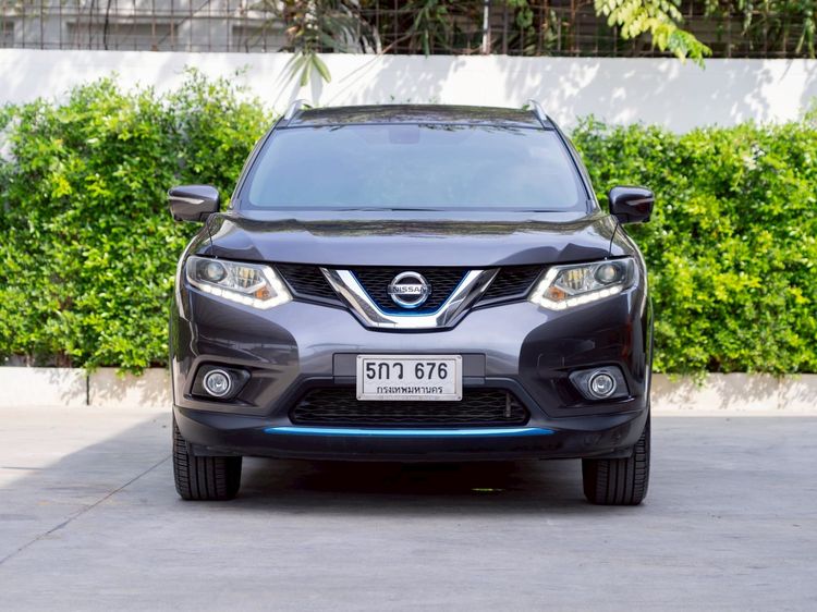 Nissan X-Trail 2016 2.0 V Hybrid 4WD Utility-car ไฮบริด ไม่ติดแก๊ส เกียร์อัตโนมัติ เทา รูปที่ 2