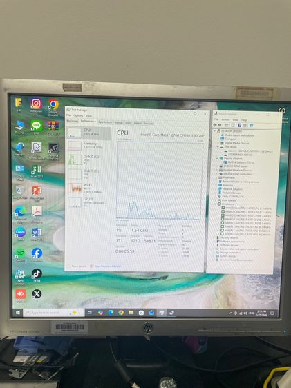 HP 280 G2 (สภาพใหม่) Intel Core i7-6700  3.20GHz GPU NVIDIA GeForce GT730 2GB  RAM 8GB DDR4 รูปที่ 9