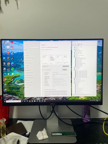 HP 280 G2 (สภาพใหม่) Intel Core i7-6700  3.20GHz GPU NVIDIA GeForce GT730 2GB  RAM 8GB DDR4 รูปที่ 10