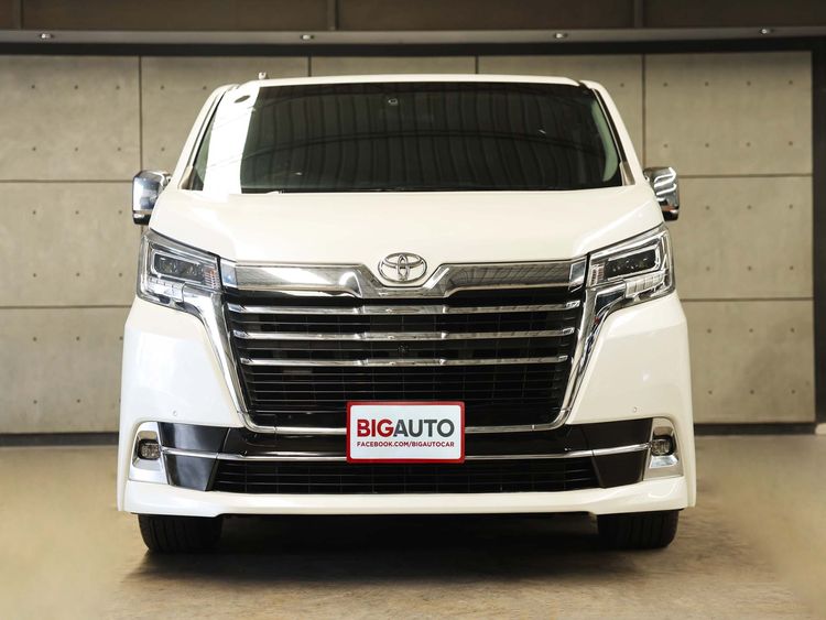 Toyota Majesty 2020 2.8 Premium Van ดีเซล ไม่ติดแก๊ส เกียร์อัตโนมัติ ขาว รูปที่ 4