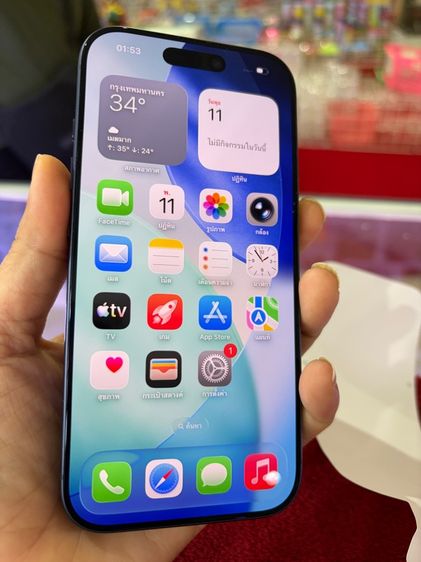 17pro 256gb บลู แบต100 ธค69 รูปที่ 3