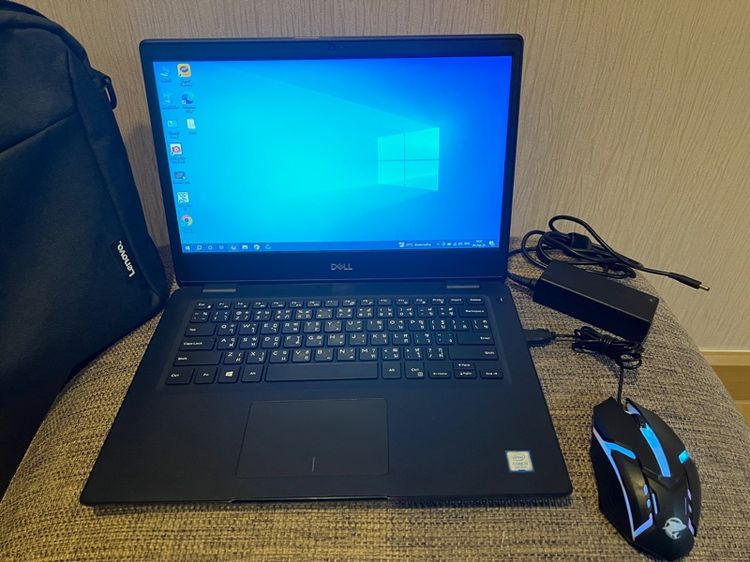 Dell Latitude ไม่ใช่ 8 กิกะไบต์ วินโดว์ USB HP i5 Gen 8 Ram 8 G  สภาพสวย แบตนาน  กระเป๋า อุปกรณ์ครบ 