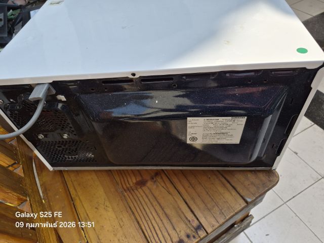 ไมโครเวฟ Samsung ms23k3513aw 23 ลิตร เครื่องเวฟได้ปกติ ใช้งานได้ปกติ รูปที่ 8