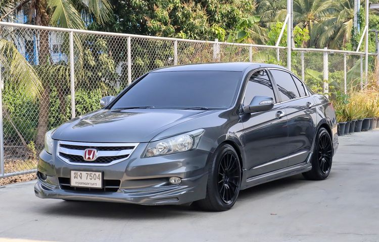 Honda Accord 2011 2.0 EL Sedan เบนซิน ไม่ติดแก๊ส เกียร์อัตโนมัติ เทา รูปที่ 2