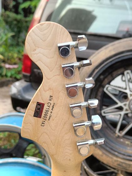 Squier Affinity หัวโต คอขาว สีซันเบิร์ด รูปที่ 8