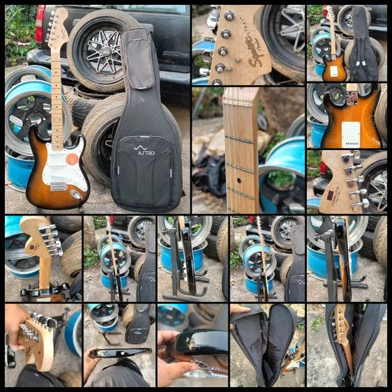 Squier Affinity หัวโต คอขาว สีซันเบิร์ด รูปที่ 18