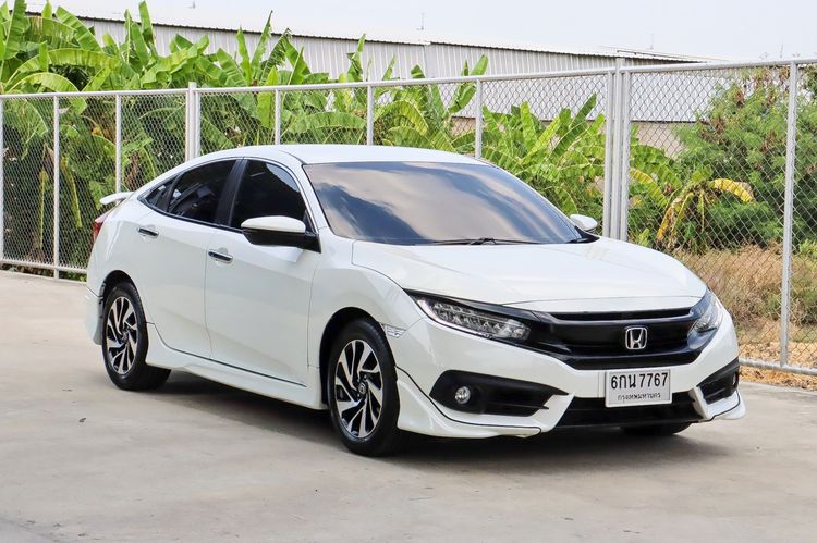 รถ Honda Civic 1.8 EL i-VTEC สี ขาว