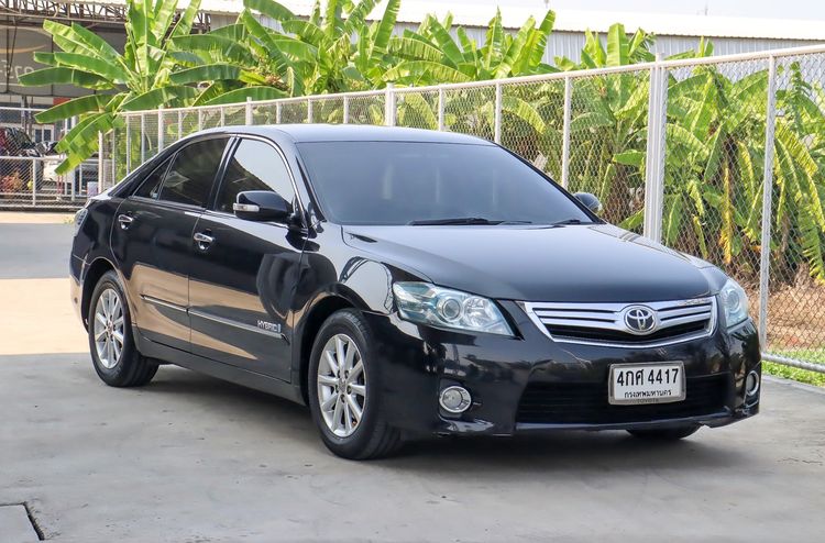 รถ Toyota Camry 2.4 Hybrid สี ดำ