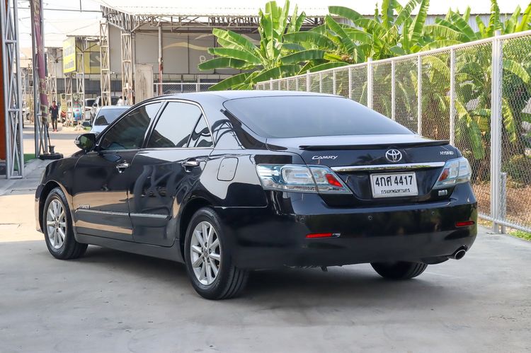 Toyota Camry 2011 2.4 Hybrid Sedan ไฮบริด ไม่ติดแก๊ส เกียร์อัตโนมัติ ดำ รูปที่ 3