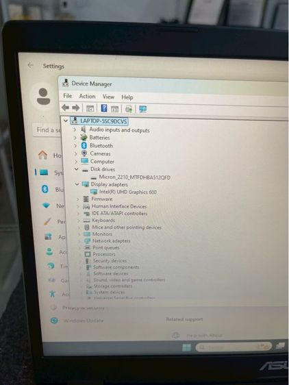 ASUS Laptop Celeron รูปที่ 9