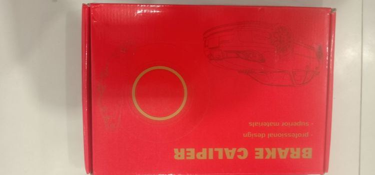 ครอบคาลิปเปอร์ ลายAMG สีแดงสดสวยใส่ได้ทุกรุ่น คู่หน้า-หลังครบชุด