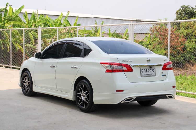 Nissan Sylphy 2012 1.8 V Sedan เบนซิน ไม่ติดแก๊ส เกียร์อัตโนมัติ ขาว รูปที่ 4