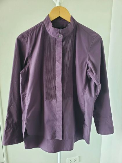  J Uniqlo Purple Shirt Women Sz M 

รอบอก 40นิ้ว รูปที่ 2