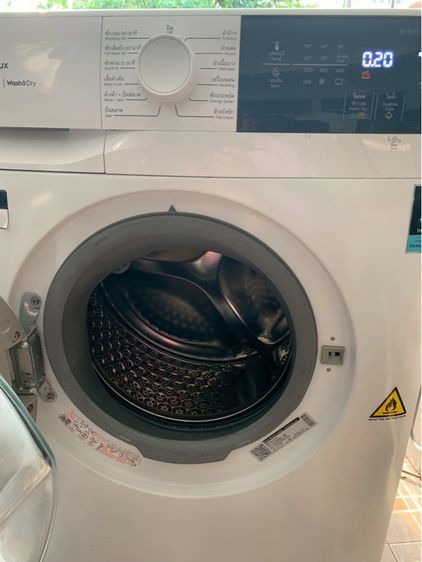 เครื่องซักอบผ้าอิเล็กทรอลักส์ ซัก8kgอบ5kg รูปที่ 3