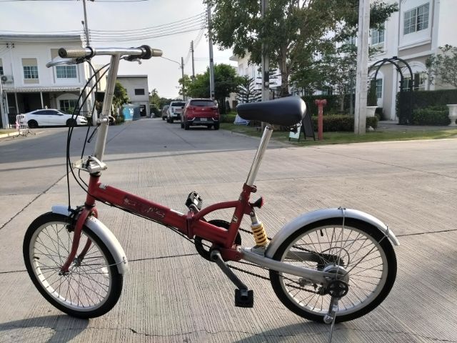 จักรยานญี่ปุ่น ล้อ 20 นิ้วมี 6 เกียร์มีโช๊คสภาพพร้อมใช้ รูปที่ 2