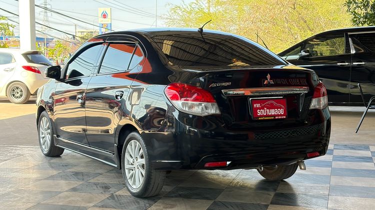 Mitsubishi Attrage 2015 1.2 GLS Limited Sedan เบนซิน ไม่ติดแก๊ส เกียร์อัตโนมัติ ดำ รูปที่ 4