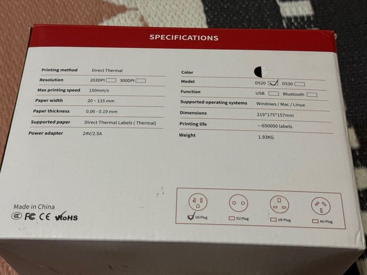 พริ้นเตอร์ A6 ผ่านแอพมือถือ ผ่านบูลทูส หรือเสียบคอม เหมาะสำหรับนักขายออนไลน์ สะดวกเร็ว สินค้าสภาพดี ยินดีแนะนำการใช้งาน รูปที่ 7