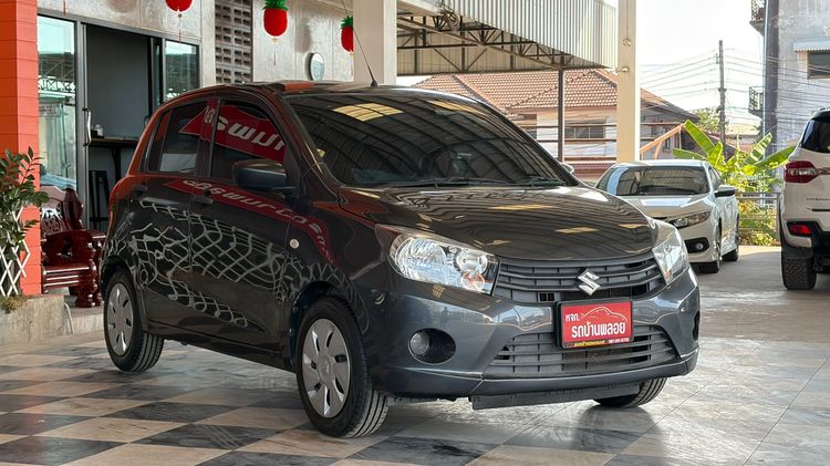 Suzuki Celerio 2014 1.0 GL Sedan เบนซิน ไม่ติดแก๊ส เกียร์อัตโนมัติ เทา รูปที่ 3
