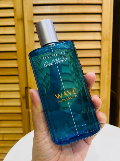 DAVIDOFF COOL WATER WAVE MEN EDT 125 ml  No box น้ำหอมแท้ น้ำหอมผู้ชาย รูปที่ 6