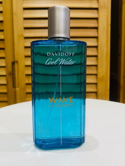 DAVIDOFF COOL WATER WAVE MEN EDT 125 ml  No box น้ำหอมแท้ น้ำหอมผู้ชาย รูปที่ 3