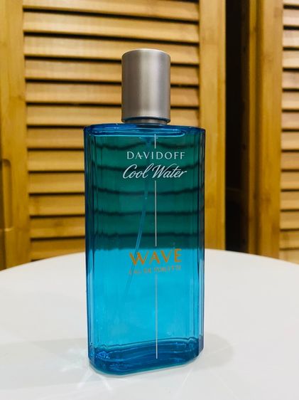 DAVIDOFF COOL WATER WAVE MEN EDT 125 ml  No box น้ำหอมแท้ น้ำหอมผู้ชาย รูปที่ 4