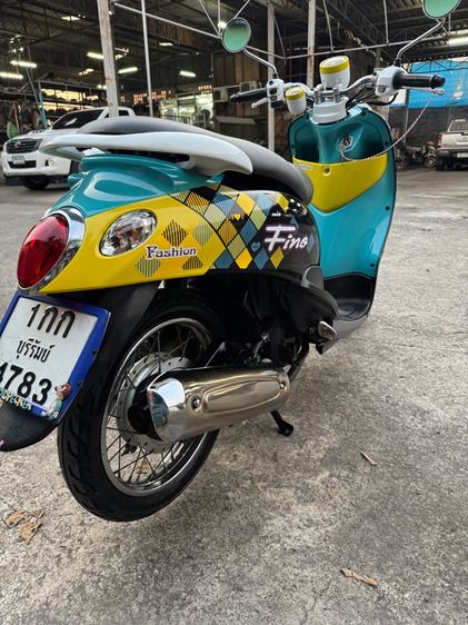 YAMAHA fino 115 คาร์บูออโต้สตาร์ทมือ เครื่องดีมาก สีสวยมาก ต้องมาดูของจริงมีสถานที่ให้ทดลองขับขี่ก่อนซื้อ รูปที่ 11