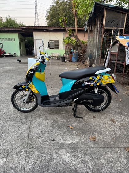YAMAHA fino 115 คาร์บูออโต้สตาร์ทมือ เครื่องดีมาก สีสวยมาก ต้องมาดูของจริงมีสถานที่ให้ทดลองขับขี่ก่อนซื้อ รูปที่ 2