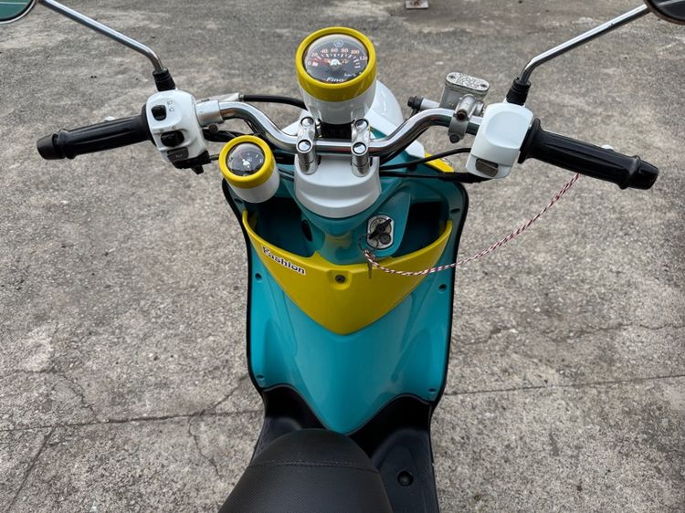 YAMAHA fino 115 คาร์บูออโต้สตาร์ทมือ เครื่องดีมาก สีสวยมาก ต้องมาดูของจริงมีสถานที่ให้ทดลองขับขี่ก่อนซื้อ รูปที่ 7