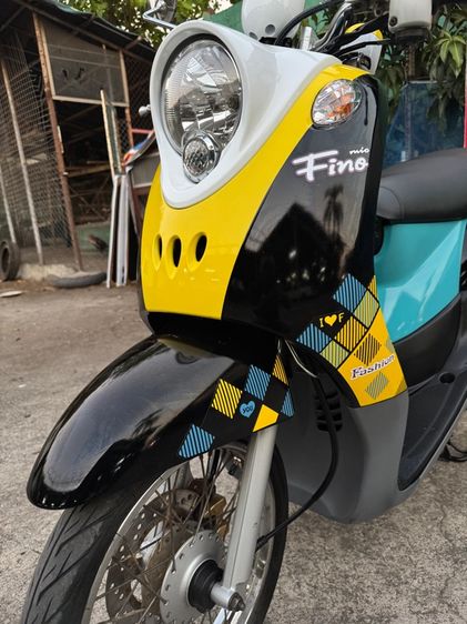 YAMAHA fino 115 คาร์บูออโต้สตาร์ทมือ เครื่องดีมาก สีสวยมาก ต้องมาดูของจริงมีสถานที่ให้ทดลองขับขี่ก่อนซื้อ รูปที่ 13