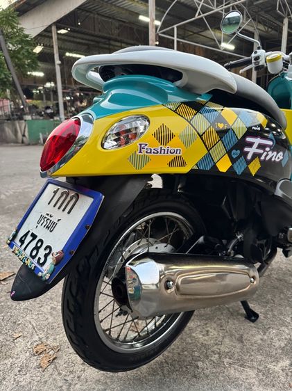 YAMAHA fino 115 คาร์บูออโต้สตาร์ทมือ เครื่องดีมาก สีสวยมาก ต้องมาดูของจริงมีสถานที่ให้ทดลองขับขี่ก่อนซื้อ รูปที่ 15