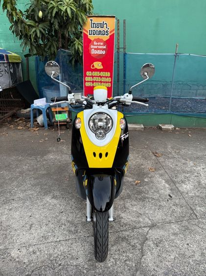 YAMAHA fino 115 คาร์บูออโต้สตาร์ทมือ เครื่องดีมาก สีสวยมาก ต้องมาดูของจริงมีสถานที่ให้ทดลองขับขี่ก่อนซื้อ รูปที่ 5