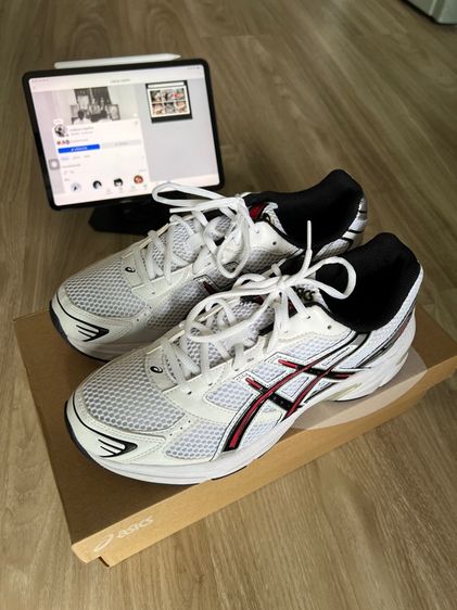 ขาว หนังสังเคราะห์ รองเท้าผ้าใบ UK 9.5 | EU 44 | US 10 Asics Gel 1130