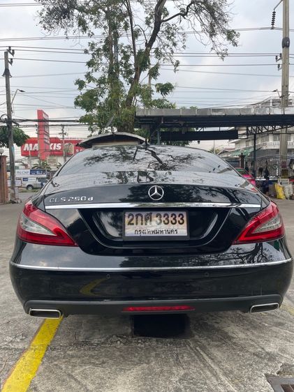 Mercedes-Benz CLS-Class 2015 CLS250 CDI Sedan ดีเซล ไม่ติดแก๊ส เกียร์อัตโนมัติ ดำ รูปที่ 2