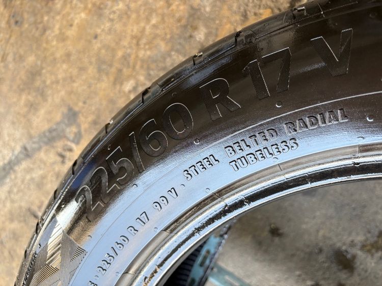 ยางCONTINENTAL225-60-17 ปี23 ปีแท้ (2เส้น) รูปที่ 4