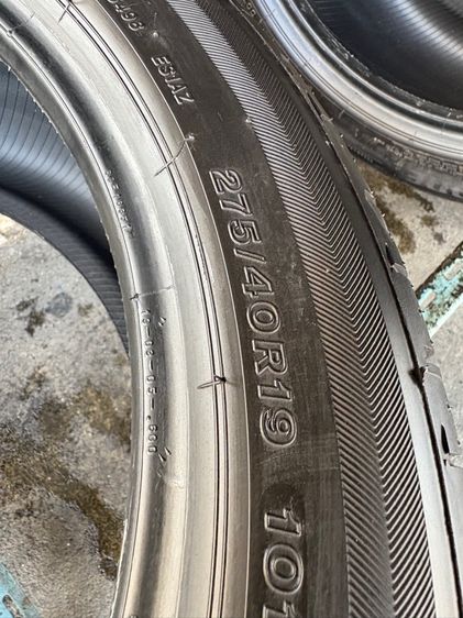 ยางBRIDGSTONE275-40-19 ปี23 ปีแท้ 2เส้น รูปที่ 4