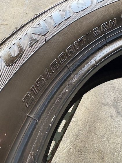 ยางDUNLOP215-60-17 ปี25 ปีแท้ ใส่แทน 215-55-17 ได้เลยจ้า รูปที่ 8