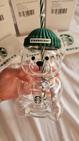 Starbucks แก้วน้ำน้องหมีบาริสต้าStarbucks ของแท้  รูปที่ 2