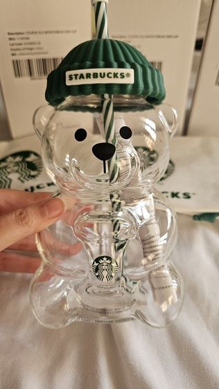 Starbucks แก้วน้ำน้องหมีบาริสต้าStarbucks ของแท้  รูปที่ 3
