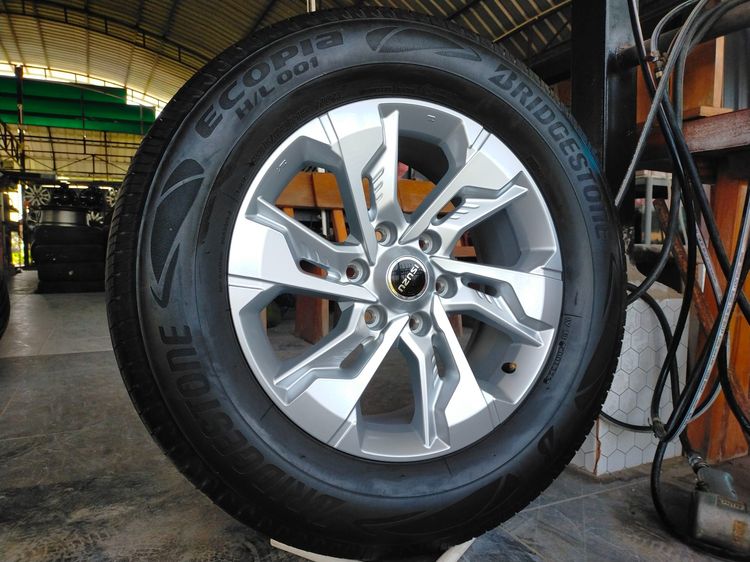 แม็กอีซูซุ ขอบ18 ป้ายแดง สีเดิม พร้อมยางบริสโตน 265 60 18 ปี23 ใส่isuzu ตัวสูง mu-x mu-7 12500 รูปที่ 2
