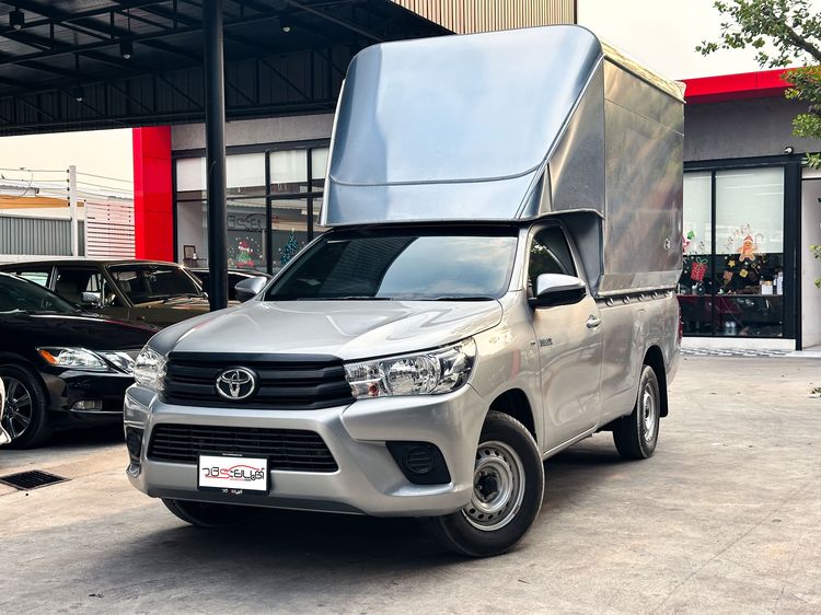 รถ Toyota Hilux Revo 2.4 J สี เทา