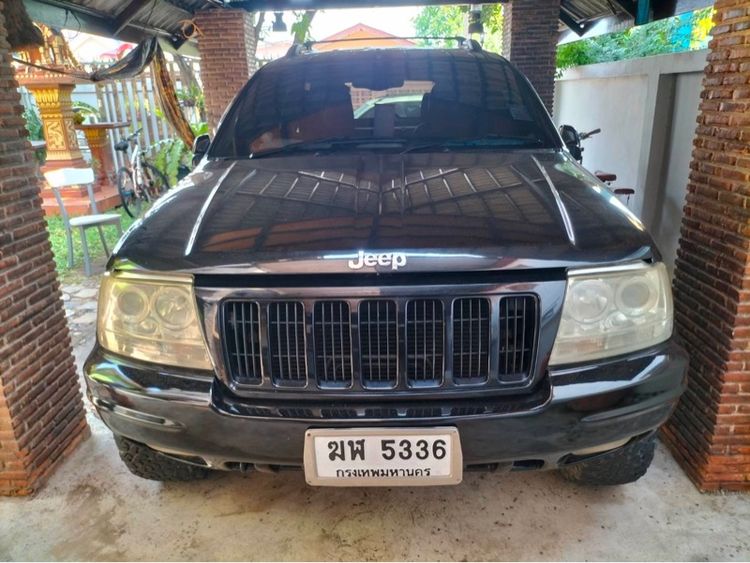 รถ Jeep Grand Cherokee 4.0 V6 Limited 4WD สี ดำ