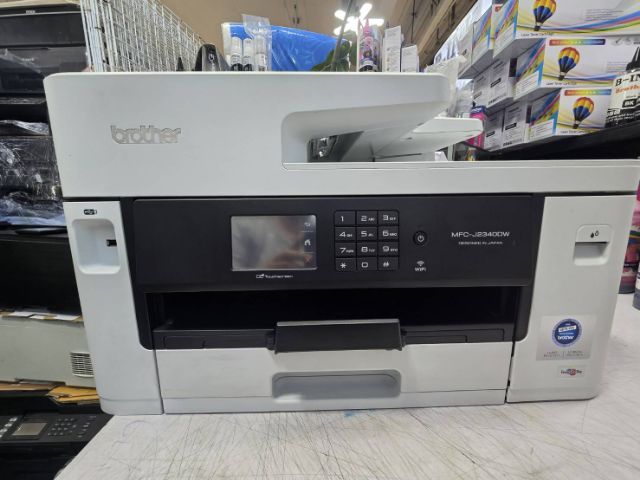 พริ้นเตอร์อิงค์เจ็ทมัลติฟังก์ชั่น เครื่อง Brother MFC -j2340 DW