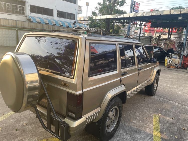 Jeep Cherokee 1997 4.0 Limited 4WD Utility-car เบนซิน LPG เกียร์อัตโนมัติ ทอง รูปที่ 3