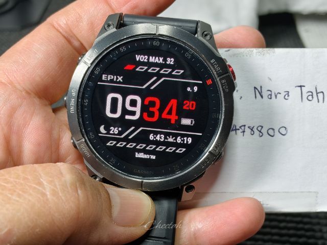 GARMIN EPIX GEN2 SAPPHIRE TITANIUM ขนาดตัวเรือน 47MM จอ AMOLED มีเมนูไทย รูปที่ 2