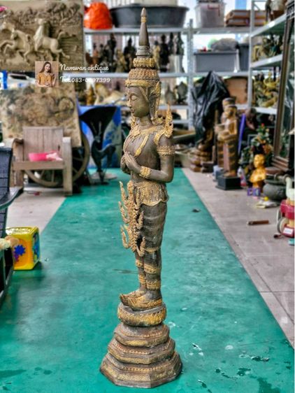 พระบูชาทองเหลืองเก่า รูปที่ 2